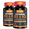 Nextdia Vitamin D3 20,000 IU + K2(MK7) 200mcg-Optimal Vitamin D3