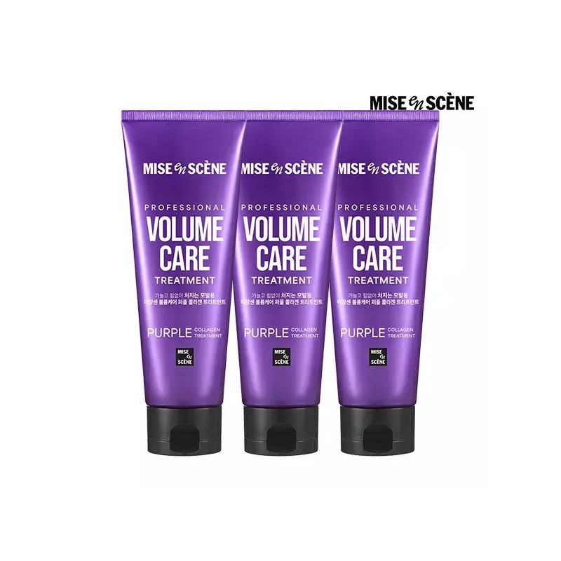 Damage Care 데미지케어볼륨케어 트리트먼트 180ML 3입 [2.02 볼륨케어 트리트먼트 180ml