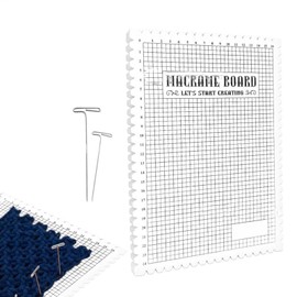 Macrame Board for Braiding Cording, Macrame Project Board, Macrame Board with T-Shaped Pins Bracelet Making Board for Braiding Bracelet Creating