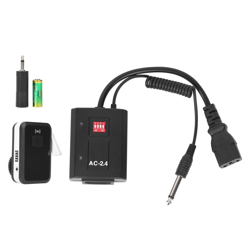 NiceFoto AC-2.4A Plastic Remote Control Trigger Anti Interference Support Synchronous