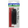 YONEX AC126 Tennis Replacement Grip, Super Leather Tour Grip, Black