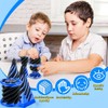 REYOK 3PCS Blue Impossible Cone Pyramid,Spiral Cone Fidget Toy,3D Printed