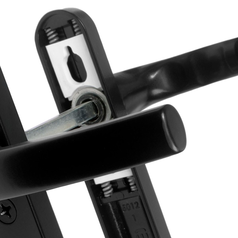 JCP UPVC Door Handle Pair, 122mm Screw Centres, 92 PZ