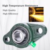 SHINICO Pillow Block Bearing 1 inch Shaft Bore, Flange Mounted