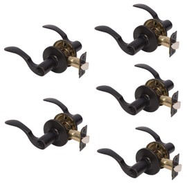 Dynasty Hardware MON-30-12P Monterey Lever Privacy Set, Aged Oil Rubbed Bronze (3 Pack)