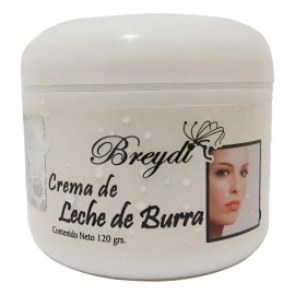 Crema Facial Leche De Burra Natural 2 Pzas Todo Tipo De Piel