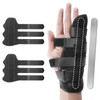 HGEKLIZV Finger Splint with Aluminum Support Boxer's Finger Splint Brace