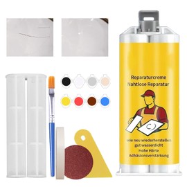 Tile Repair Kit, 2026 New Porcelain Tile Stone Crack Repair Kit (6 Color Match), Ceramic, Granite and Marble Repair Professional Kit for Kitchen Bathroom