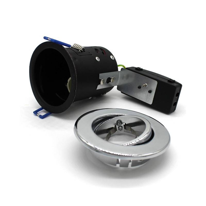 sanlumia 2 X LED Fire Rated Downlight Can GU10 Recessed