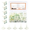 Rustark 125Pcs 5 Sizes 0.19" 0.31" 0.43" 0.56" 0.62" Supporting