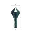 ALPEN HSS Countersink Bit Set 3 Pieces (Diameter M 6-10