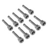 Drywall Screwdriver Bits, 10Pcs Magnetic Cross Screwdriver Bits Set, PH2