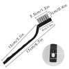 Topspeeder 24 Pieces Wire Brush Scratch Brush (Stainless Steel +