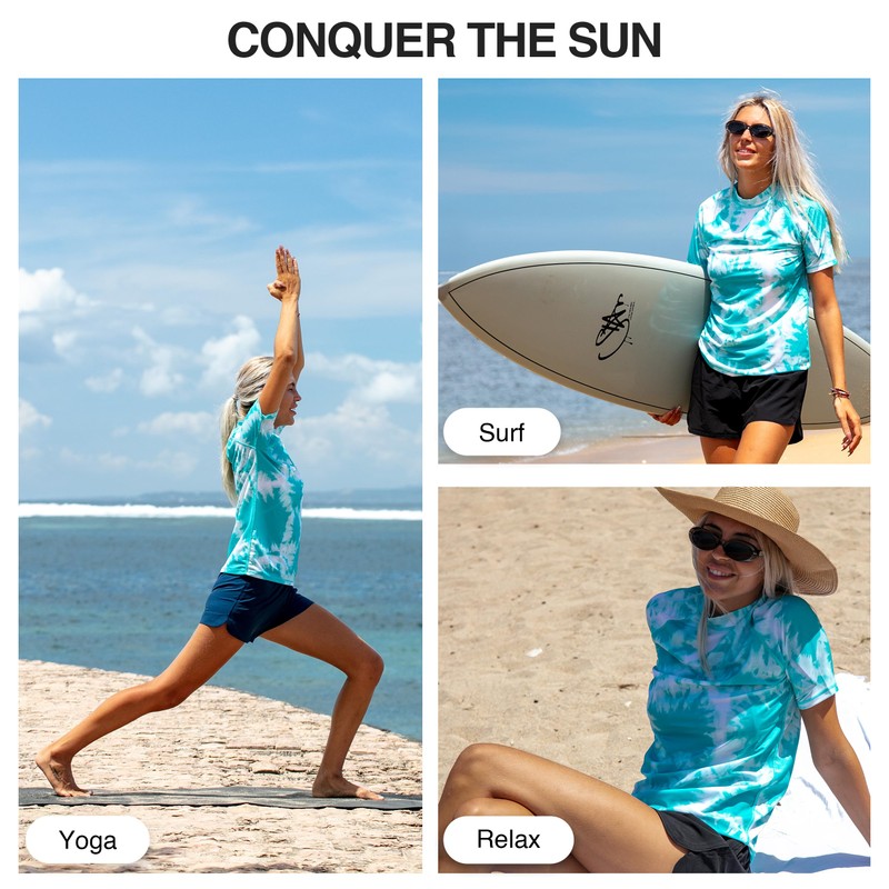 Beach Girl S/S Rashguard