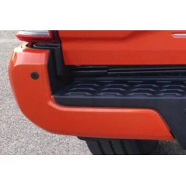 Unbranded Tacoma Painted 4X0 Inferno Driver Rear Bumper End Cap LH 16-23 Sensor Hole