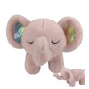 Sleeping Stuffed Elephant | Motion and Sound Plush Animal,Soothing Breathing