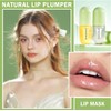 Lip Plumper, 2PCS De Suero Natural Para El Cuidado Brillo