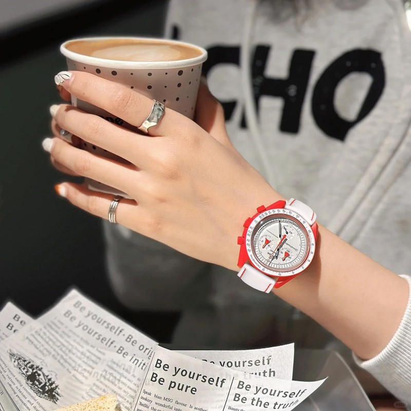 TStrap Strap for Moonswatch Swatch Omega - Leather Watch Band