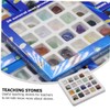 Gatuida Natural Crystal Ores 2 Boxes Set Learning Rough Ore