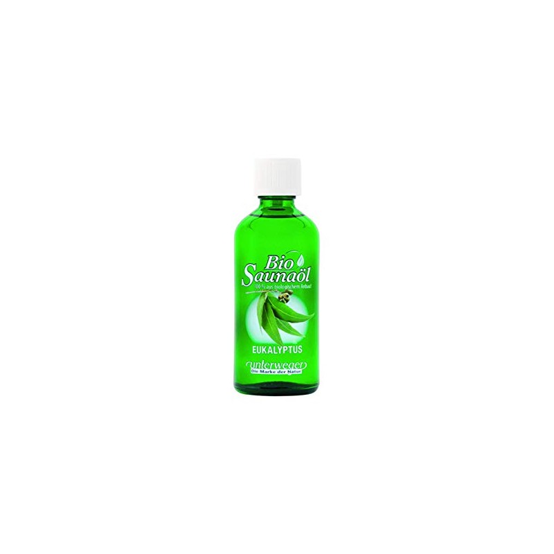Unterweger Organic Sauna Oil Eucalyptus 100 ml with Pure Essential