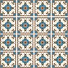 Poromoro Spanish Portuguese Azulejo Style Peel and Stick Backsplash Tile