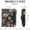SENDEFN Small Wallet Women RFID Blocking Bifold Card Holder Compact