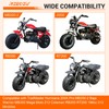 RZEOZU Mini Bike Foot Pegs Mount Bracket Repositioning for MB200