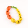 Prader Orchidometer Prader Balls Made of Wood, Endocrine Rosary for