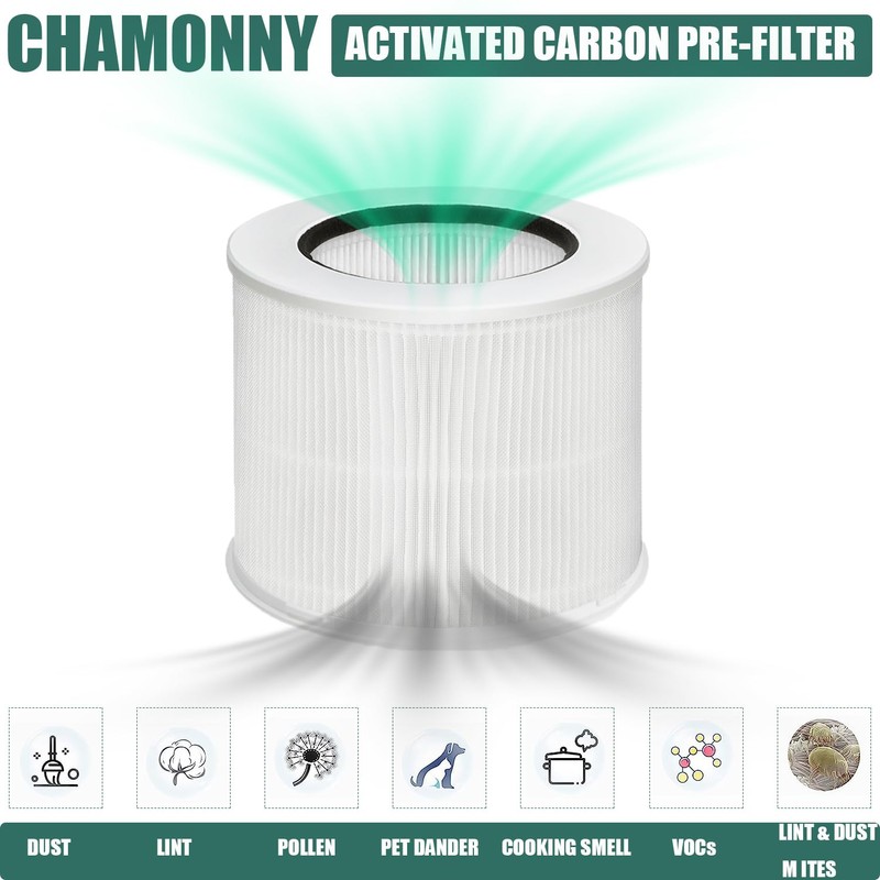 CHAMONNY 12020 Filter Replacement, Compatible with Clorox 11020 & 11021