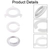 20 Pcs Bright White Adapter Ring Reducer Kit For Lampshade