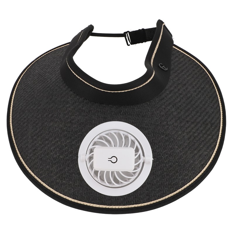 Fan Hat USB Rechargeable 300mah Elastic Band Angle Adjustable Extra