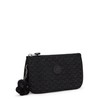 Kipling Creativity L Large Purse, Pouches, Cases, Signature Emb (Black)
