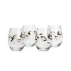 Pfaltzgraff Winterberry Stemless Wine Glasses (Set of 4)