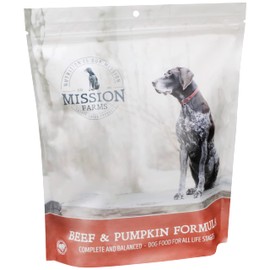 Mission Farms Freeze-Dried Raw Beef & Pumpkin Formula Dog Food, 16oz Bag