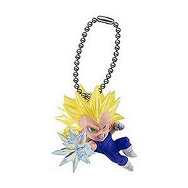 Bandai Dragonball Z GT UDM Burst 2 Phone Strap Figure ~1.5" - Vegeta (Super Saiyan 3)