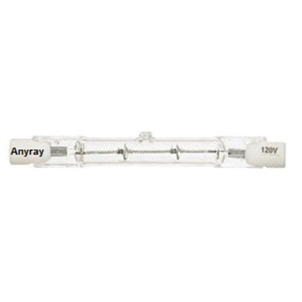 Anyray A1824Y (1-Pack) J78 50W 120V 50 Watt J Type DE T3 78mm Halogen Bulbs 3 1/8'' inch
