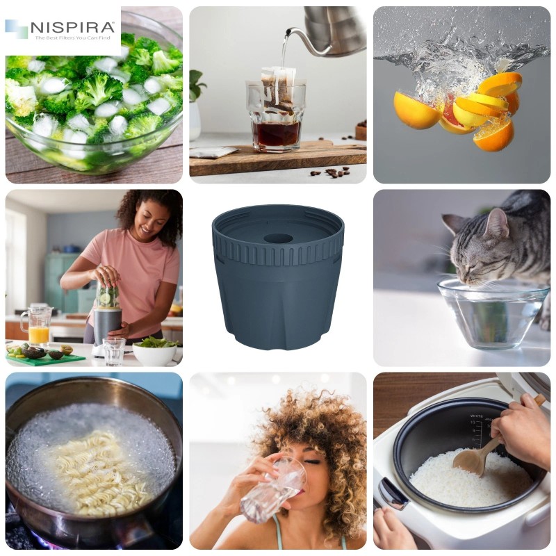 Nispira Water Pitcher Filter Replacement For Epic Nano Pitcher 150