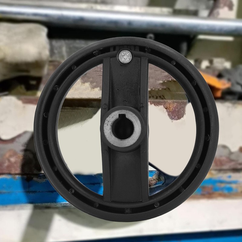 2 Spoke Hand Wheel with Folding Revolving Handle Plastic Machine