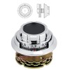Metal Chromed Plating Coded Dial Lock Home Security Jewelry Safe