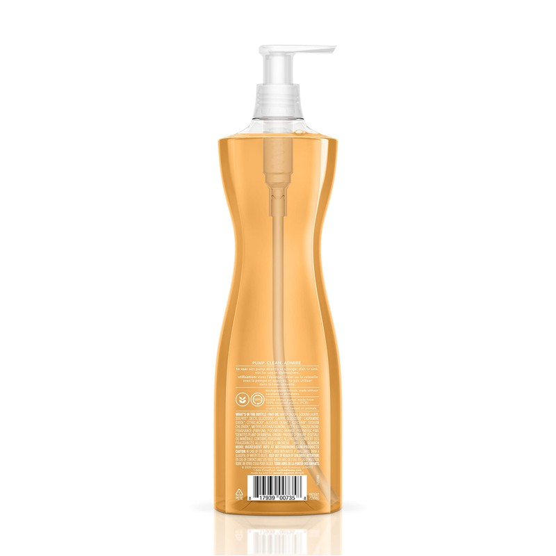 Method Gel Dish Soap , Clementine, Tough on Grease, 18