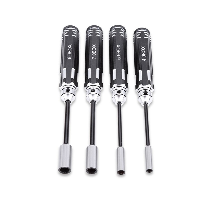 Hex Socket Nut Driver Set Hex Nut Socket Wrench Sleeve