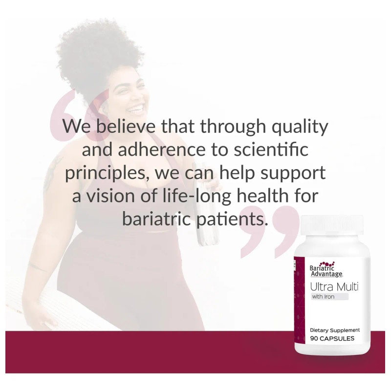 Bariatric Advantage Ultra Multivitamínico Hierro 90 Cápsulas