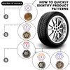 D-Wheel Locking Lug Nut Key Compatible with Toyota Lexus, Tacoma,