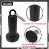 LOOEEL Weight Loading Pin with Heavy-Duty Hook and Loop,Suitable for