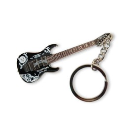 Gifticuffs Kirk Hammett (Metallica) Replica guitar keychain - Black Ouija