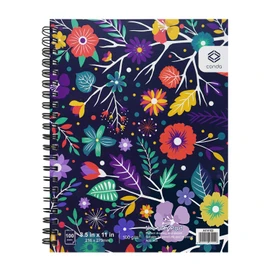 CONDA 8.5"x11" Sketch Book, 100 Sheets (68 lb/100gsm), Spiral Bound Artist Sketch Pad, Durable Acid Free Drawing Paper for Drawing Painting