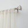 MODE Simplicity Collection 5/8" Diameter Curtain Rod Set with Square