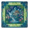 Luxury Mahjong Table Mat Thickened Anti Slip Rubber Base Waterproof