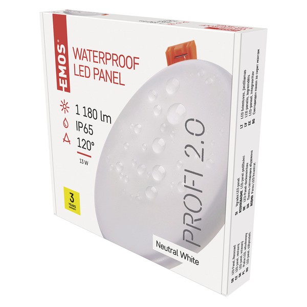 EMOS LED Panel Recessed Light 13 W, Extra Flat 1180