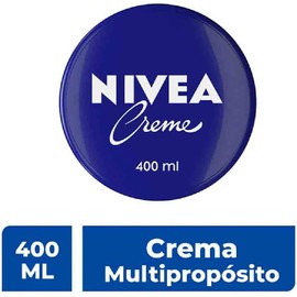 NIVEA Creme (400ml), crema humectante de larga duración para el cuerpo, el rostro y las manos con Vitamina E
